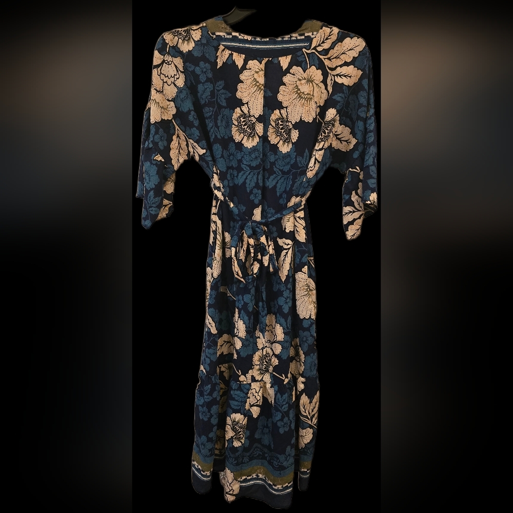 Sofia Vergara Floral Kimono Dress - Size 8-10 - Picture 2 of 7